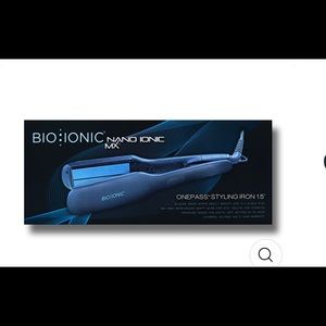 Bio Ionic Professional Flat Iron- Nano 1”- new